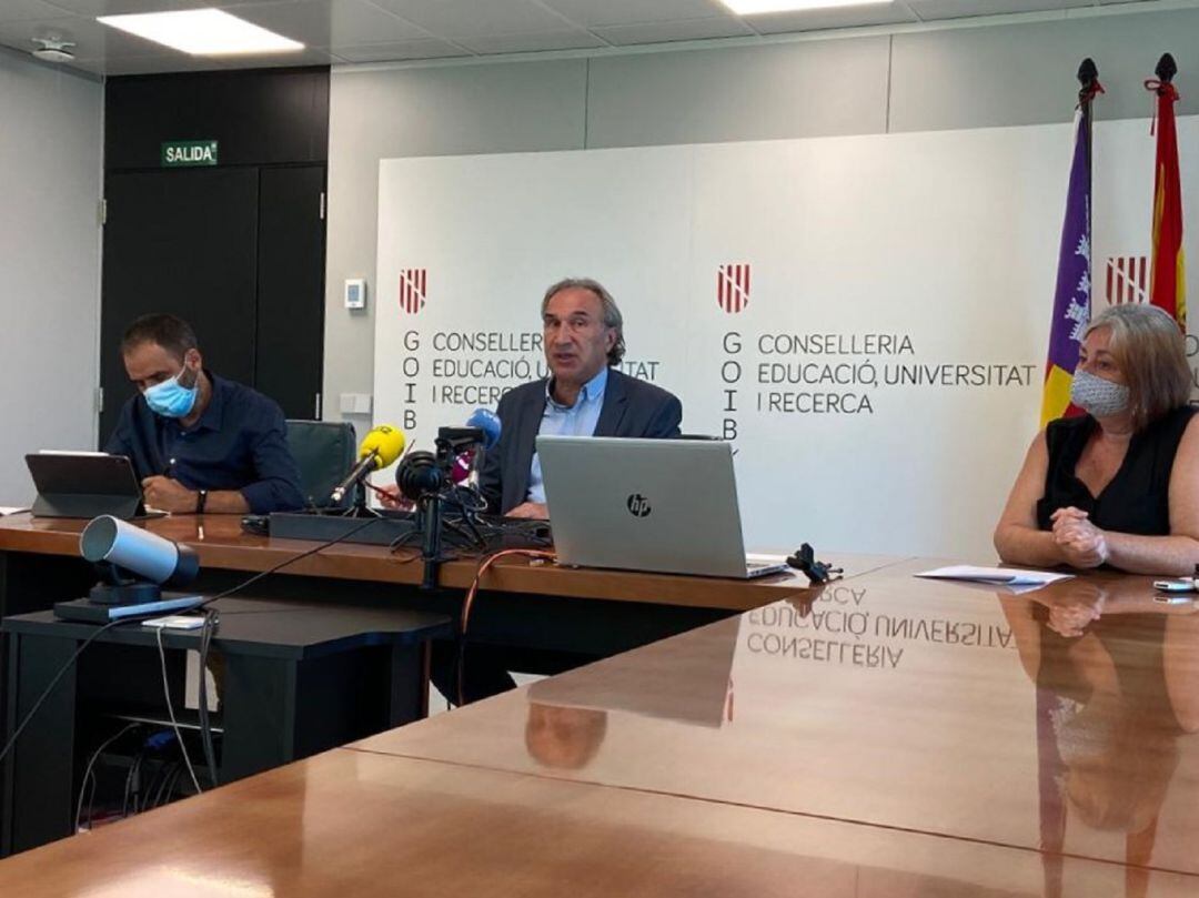 El Conseller de Educación, Martí March