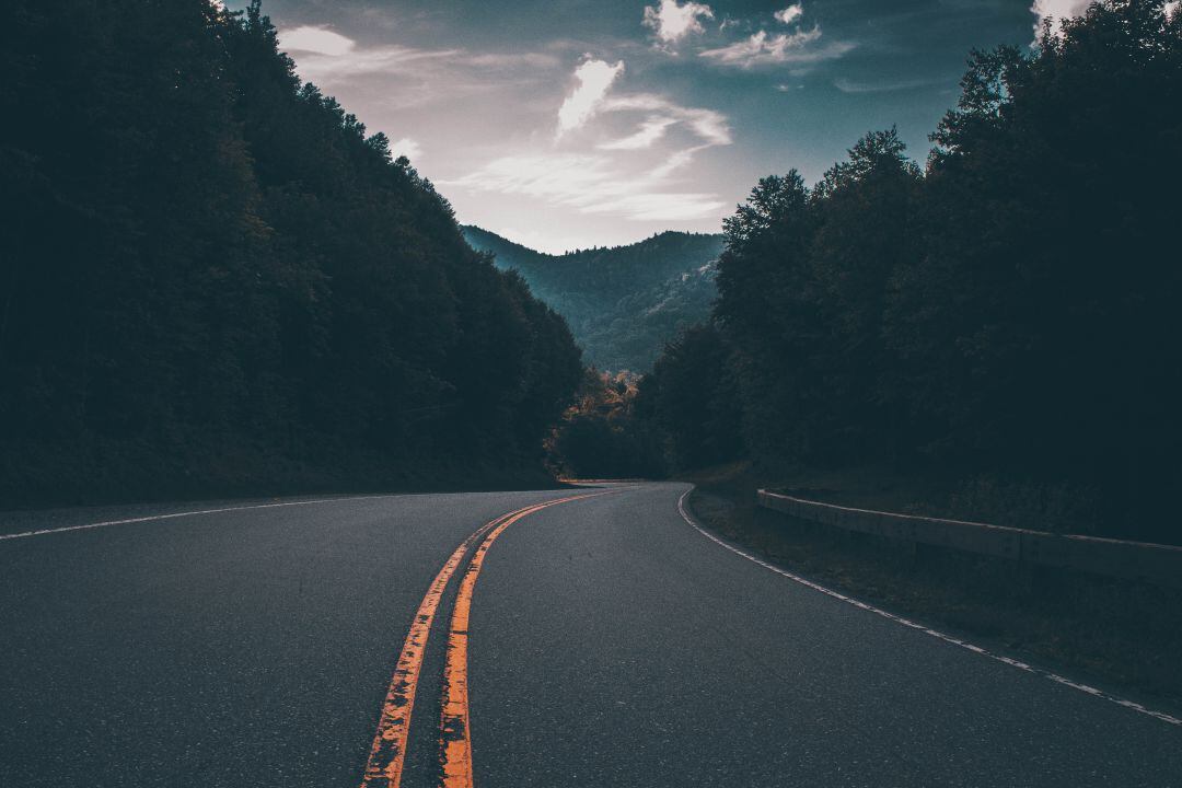 Una carretera, en una imagen de archivo