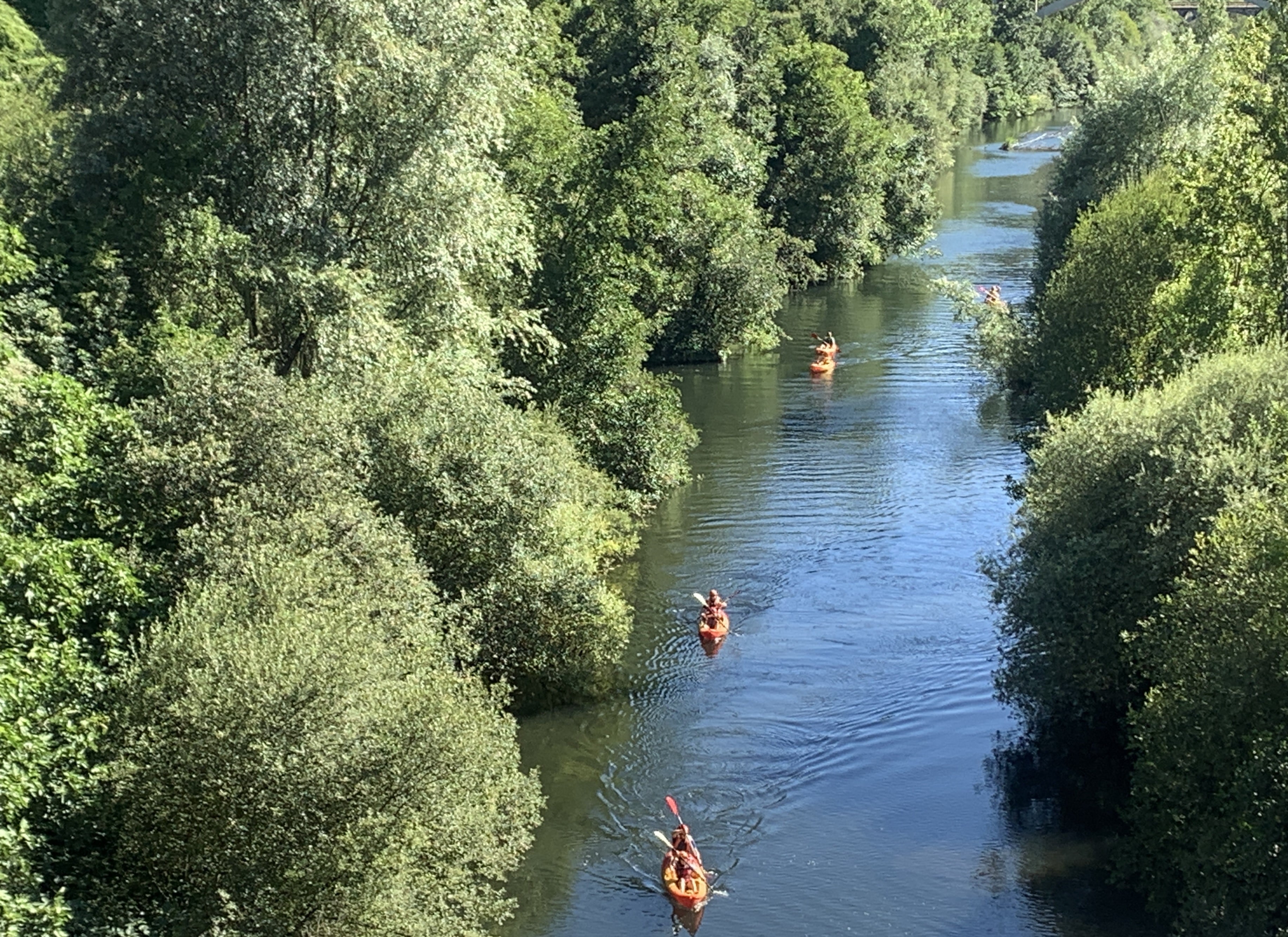 Río Sil desde el puente de Cubelos o de la Puebla