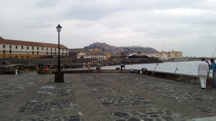 Plaza del lavadero de la Caleta de Salobreña (Granada)