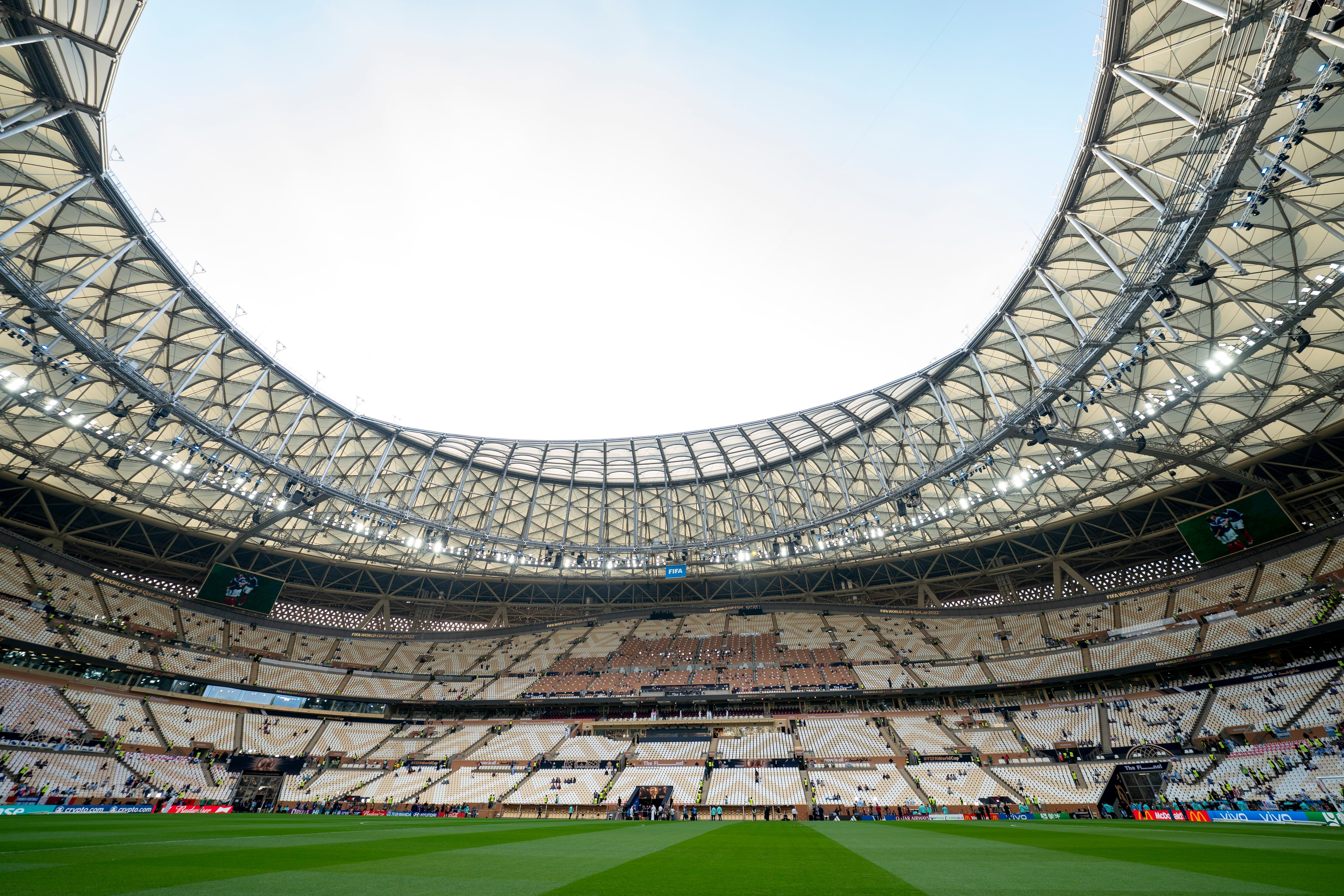 Estadio de Losail durante el Mundial de Qatar 2022