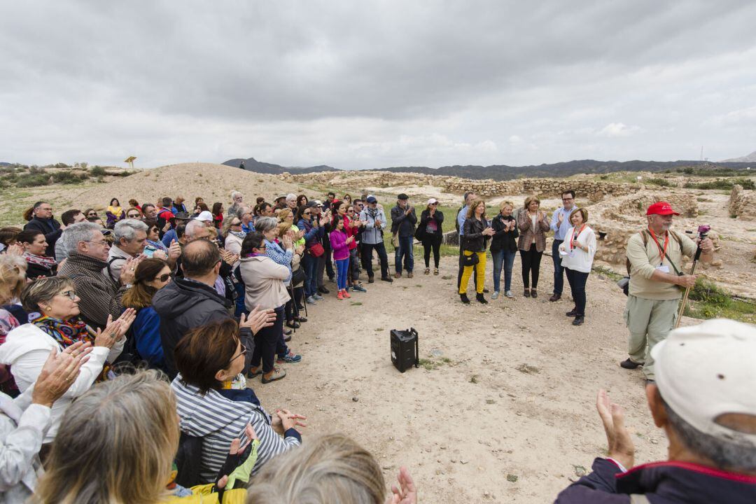 Sociedad e instituciones se unen en Los Millares para promover su declaración como Patrimonio de la Humanidad de la Unesco.