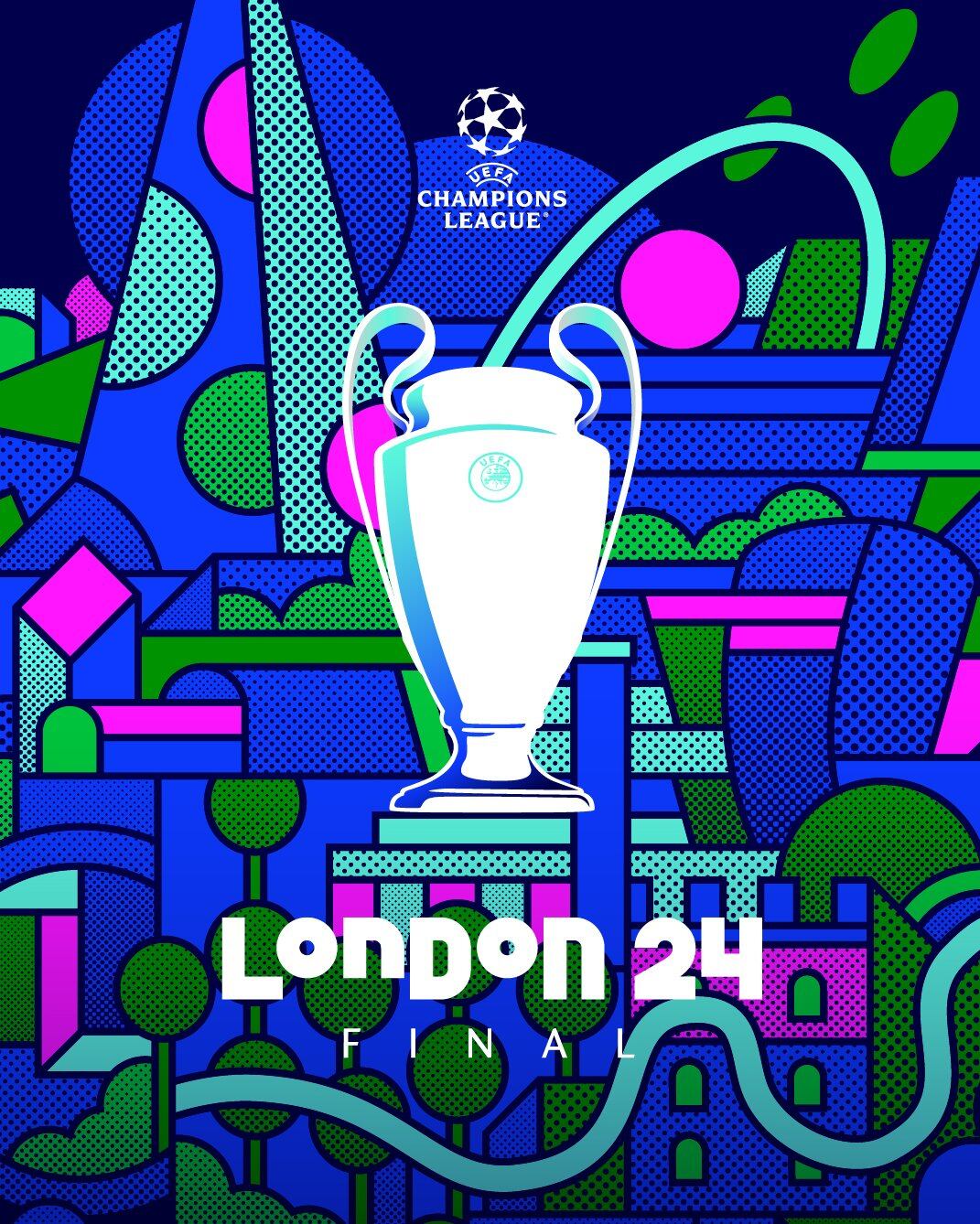 Cartell de la final de la Champions 2024 | UEFA Champions League