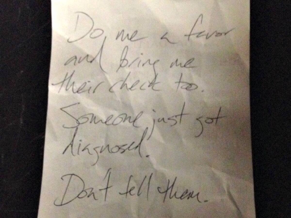 La nota que ha emocionado a las redes