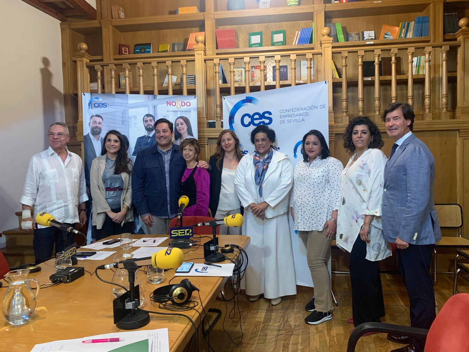 Invitados de Hoy por Hoy Sevilla desde la CES con Empresas en Igualdad