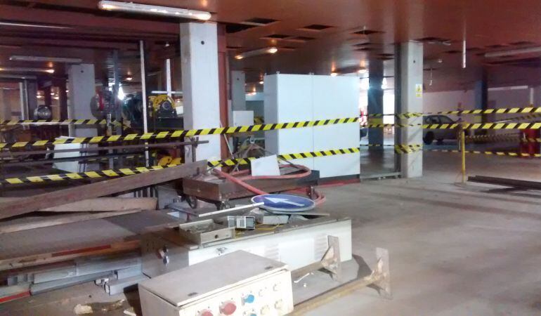 Entrada del Jaume I.