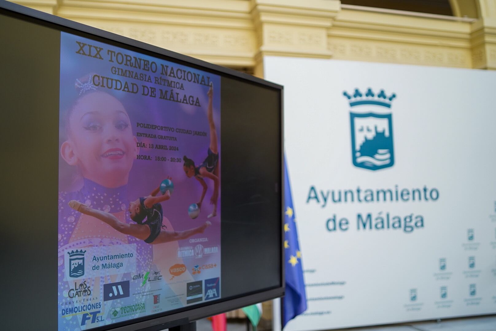 El torneo de gimnasia rítmica Ciudad de Málaga este sábado en el pabellón Queipo de Llano