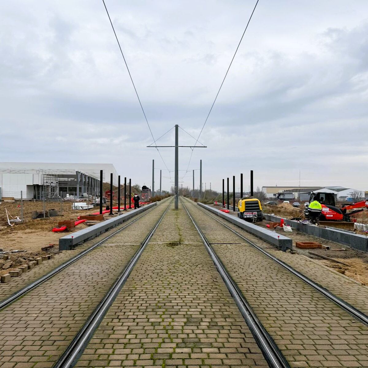 La nueva estación de Tranvía servirá de conexión con la de Cercanías de Parla Norte