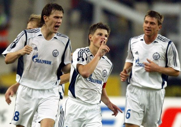 Andrey Arshavin debutó en el año 2000 y se quedó en el equipo ruso hasta 2009