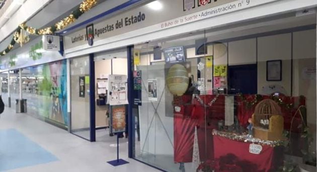 Imagen de la administración de lotería en Eleclerc en Ciudad Real