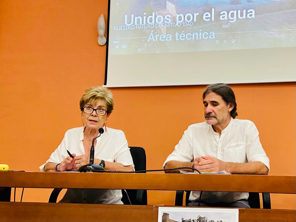 Portavoces de la plataforma &#039;Unidos por el Agua&#039;