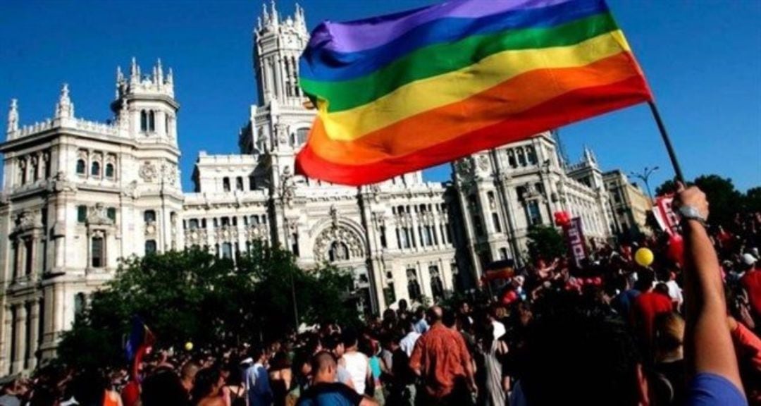 Imagen de archivo de la manifestación del Orgullo LGTBIQ en Madrid.