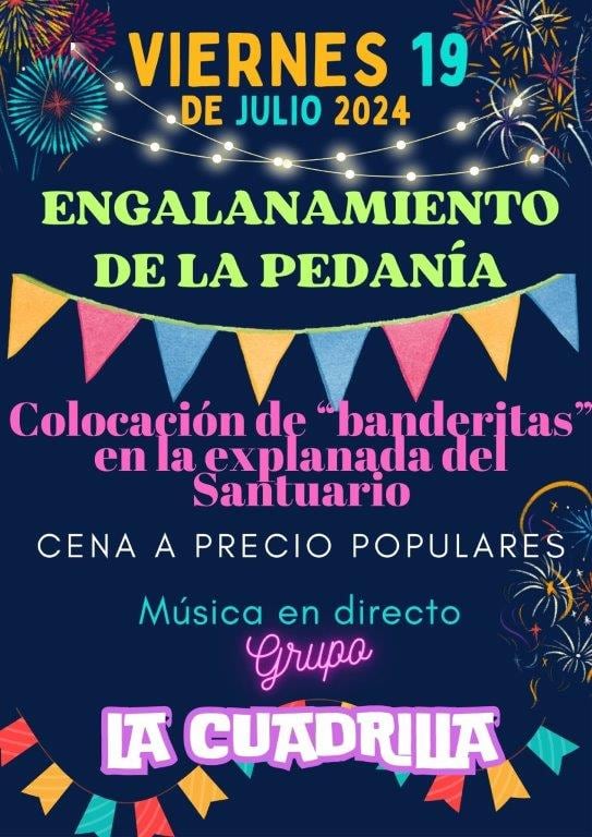 Cartel engalanamiento