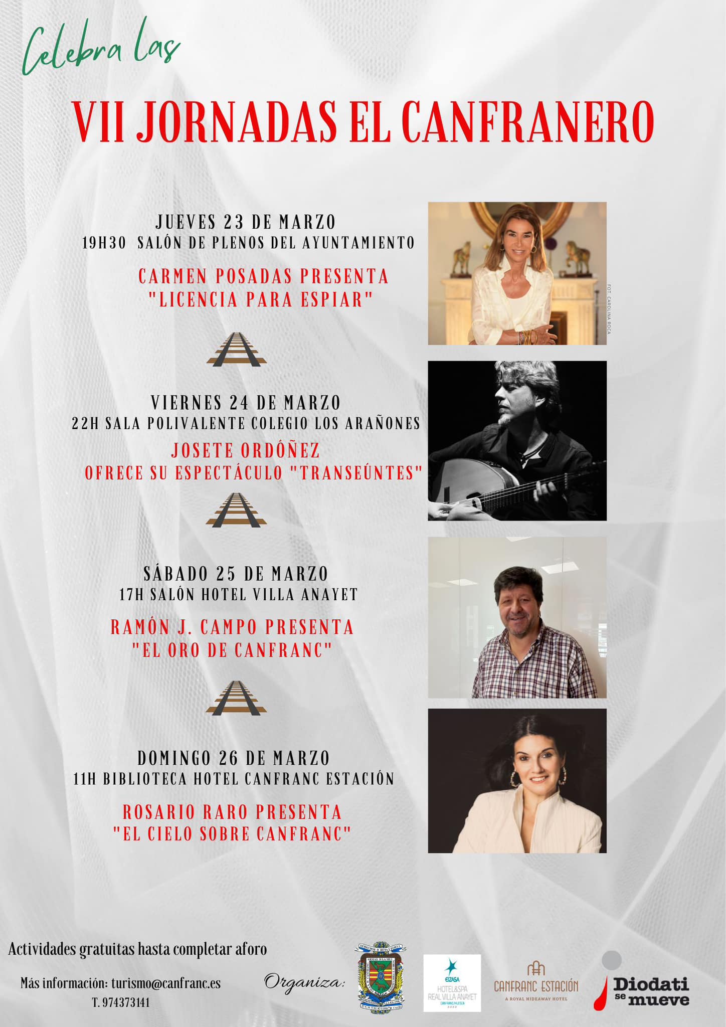 Cuatro días con charlas y música