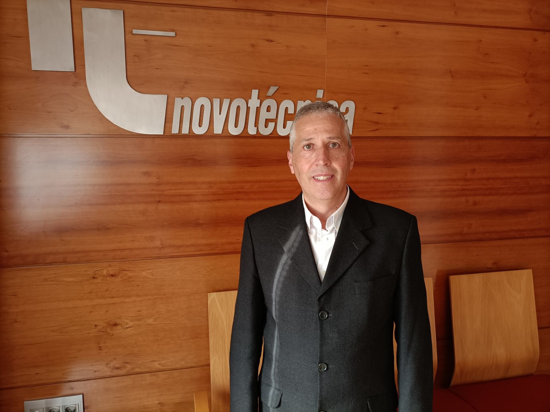 Francisco de Asís Torres Montesino en la ermita de la Virgen de la Luz.