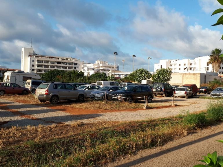 Imagen del parking denunciado por los socialistas