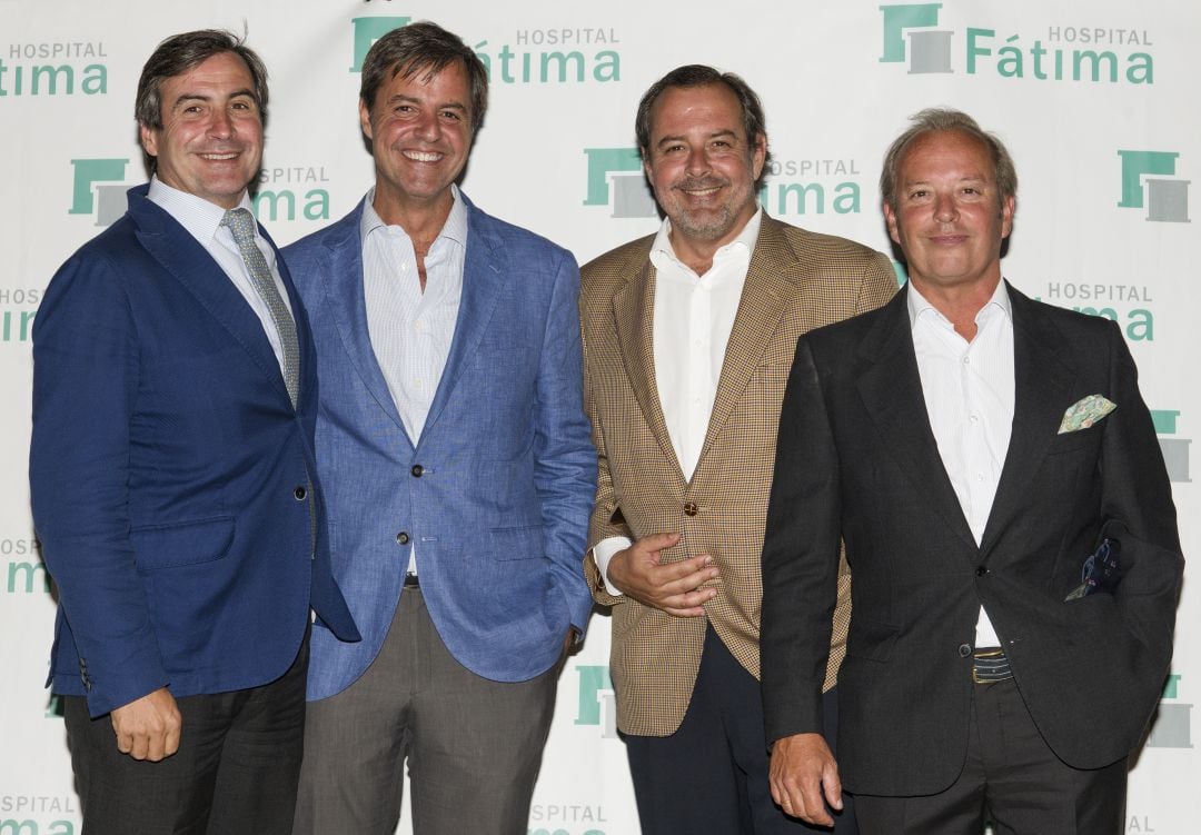 De izquierda a derecha: Marcos Méndez Ferrer, Bosco Méndez Ferrer, José Antonio Méndez Ferrer y Manuel Méndez Ferrer