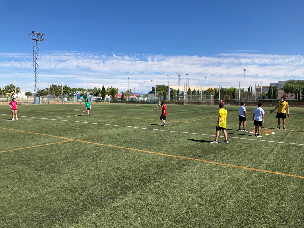 Imagen de archivo de los campus deportivos de verano en Valdepeñas (Ciudad Real)