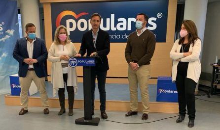 El PP de Alicante presentan las enmiendas a los Presupuestos Generales