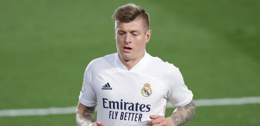 Kroos, durante un partido del Real Madrid