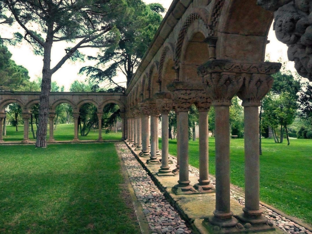 El claustre del Mas del Vent de Palamós