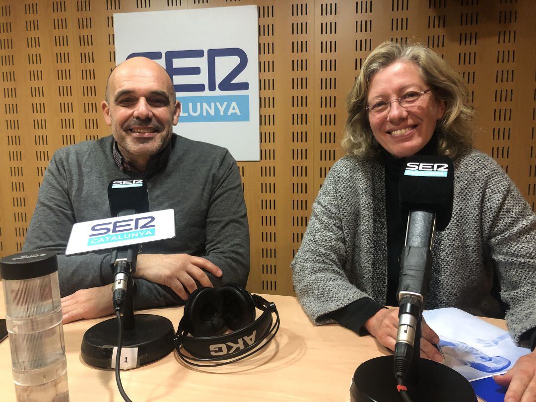 Jordi Martí i Anna Garriga a l&#039;estudi 3 