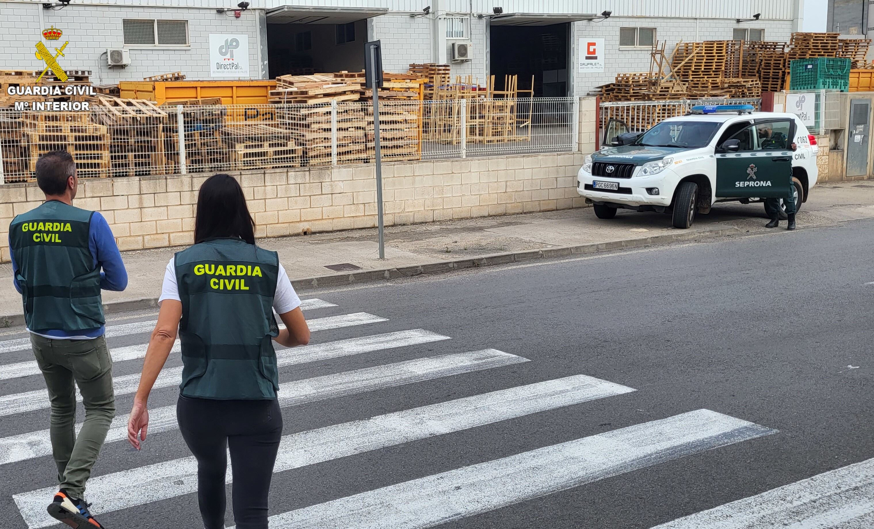 Diez detenidos en València por robar más de 7.300 palés