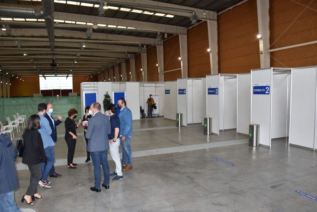 Talavera Ferial reconvertido en centro de salud