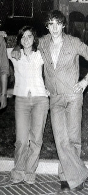 Menchi y Alberto, en su plena juventud