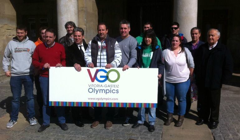 Presentación de los Vitoria-Gasteiz Olympics.