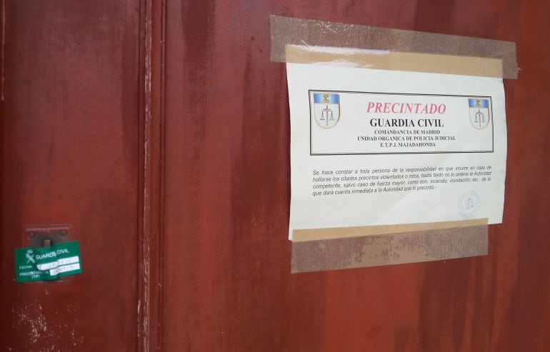 La Guardia Civil ha precintado la casa del sospechoso