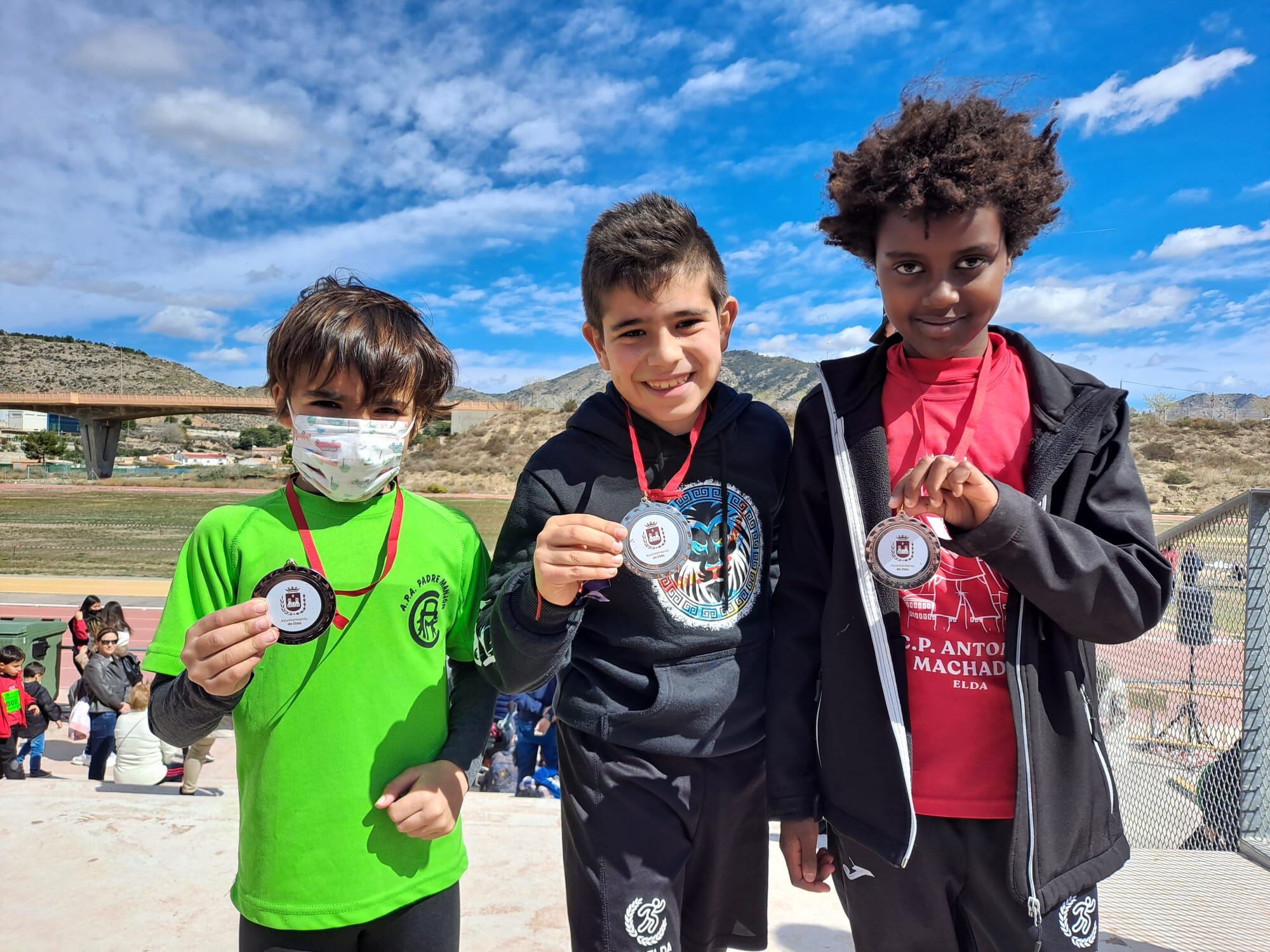 Los jóvenes atletas siguen adquiriendo experiencia