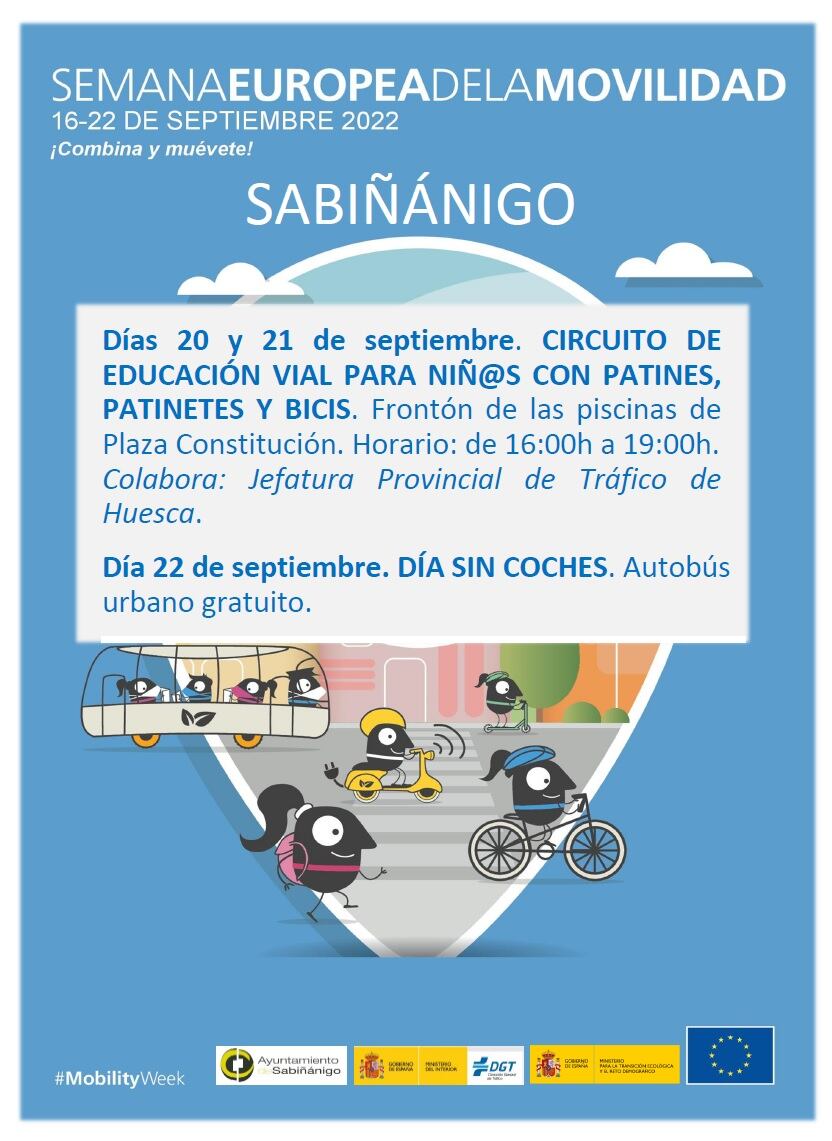 Sabiñánigo celebra la Semana de la Movilidad