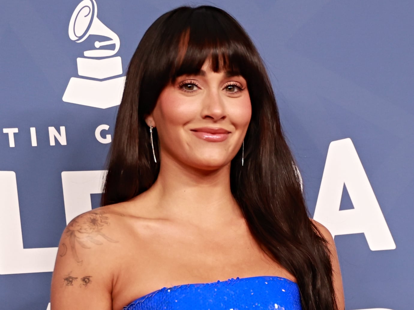 Aitana, el pasado miércoles en la gala Latin GRAMMY Celebrates: The Music of Andalucía, en Sevilla.