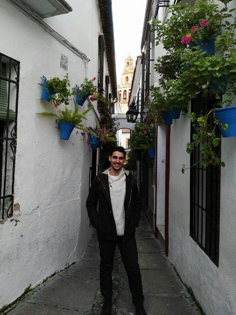 Jesús, el estudiante del IES El Tablero con la mejor nota de Selectividad