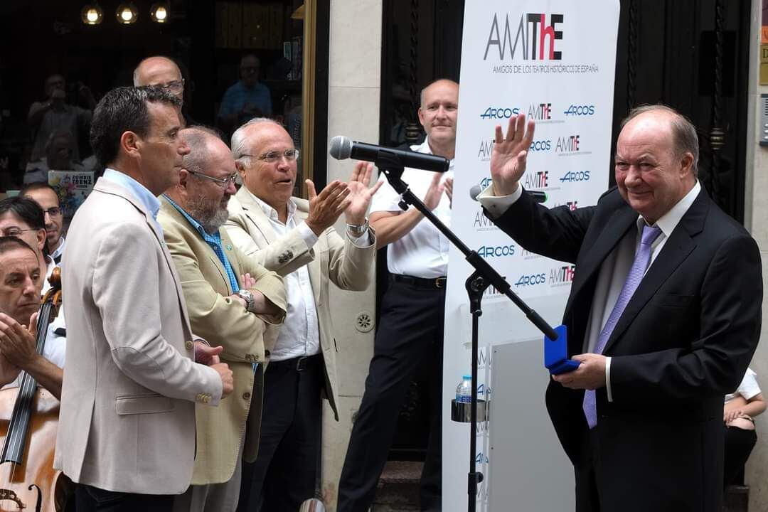 Manuel Pérez Castell recibió en 2022 la Medalla de Amithe / Javier López Galiacho