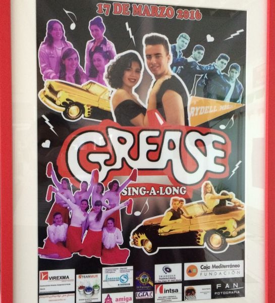 Cartel musical Grease