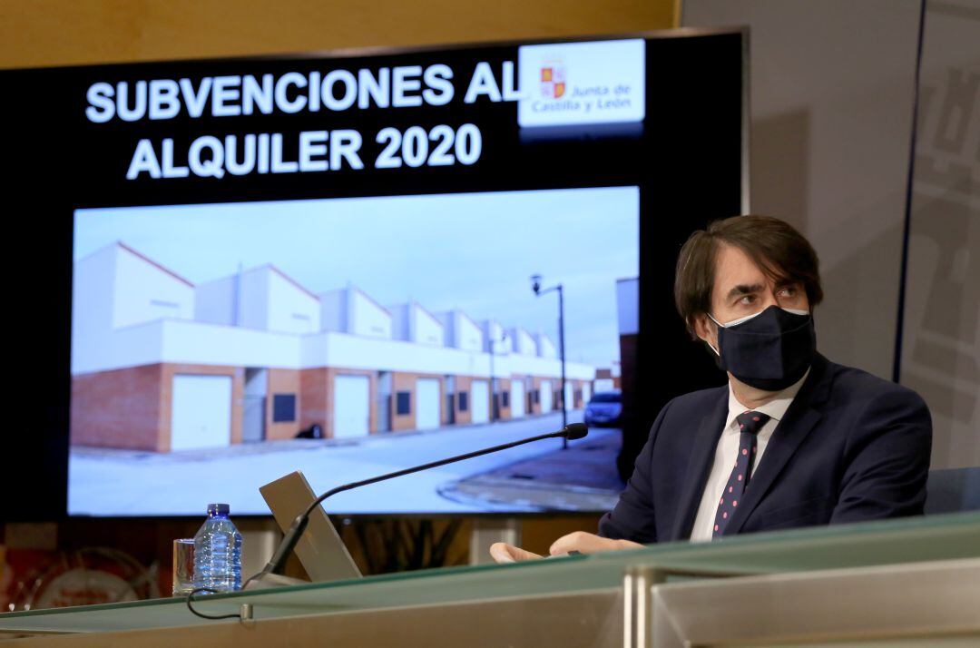 El consejero de Fomento presenta las ayudas al alquiler