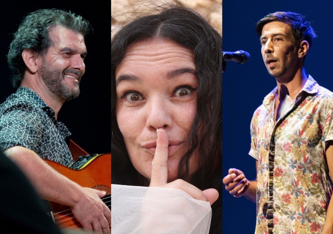 Néstor Mont, Mara Aranda y Jonatan Pebalba