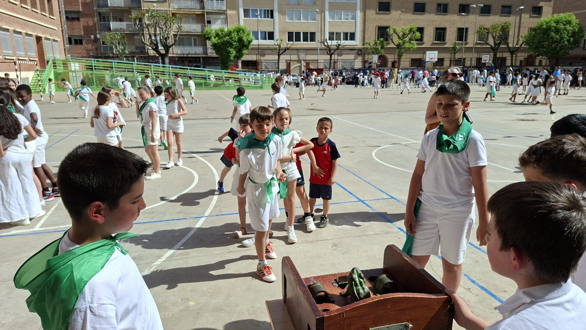 Juegos Tradicionales en el Colegio San Viator de Huesca