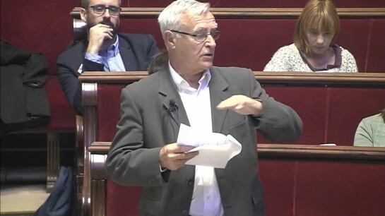 Intervención del alcalde, Joan Ribó, en el Pleno del Ayuntamiento de Valencia