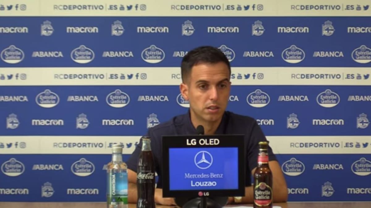 Borja Jiménez, presentado como nuevo entrenador del 'Depor'