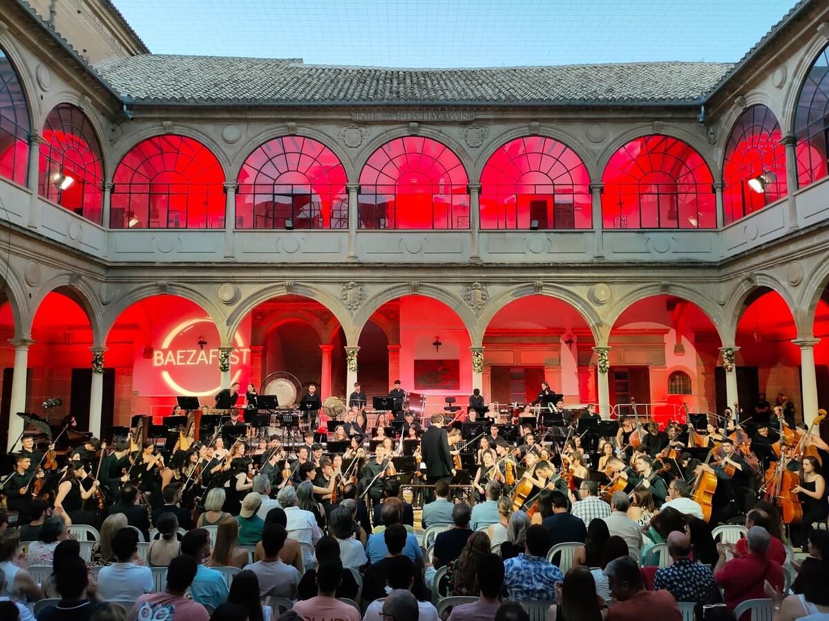 La Orquesta Joven de Andalucía en Baeza