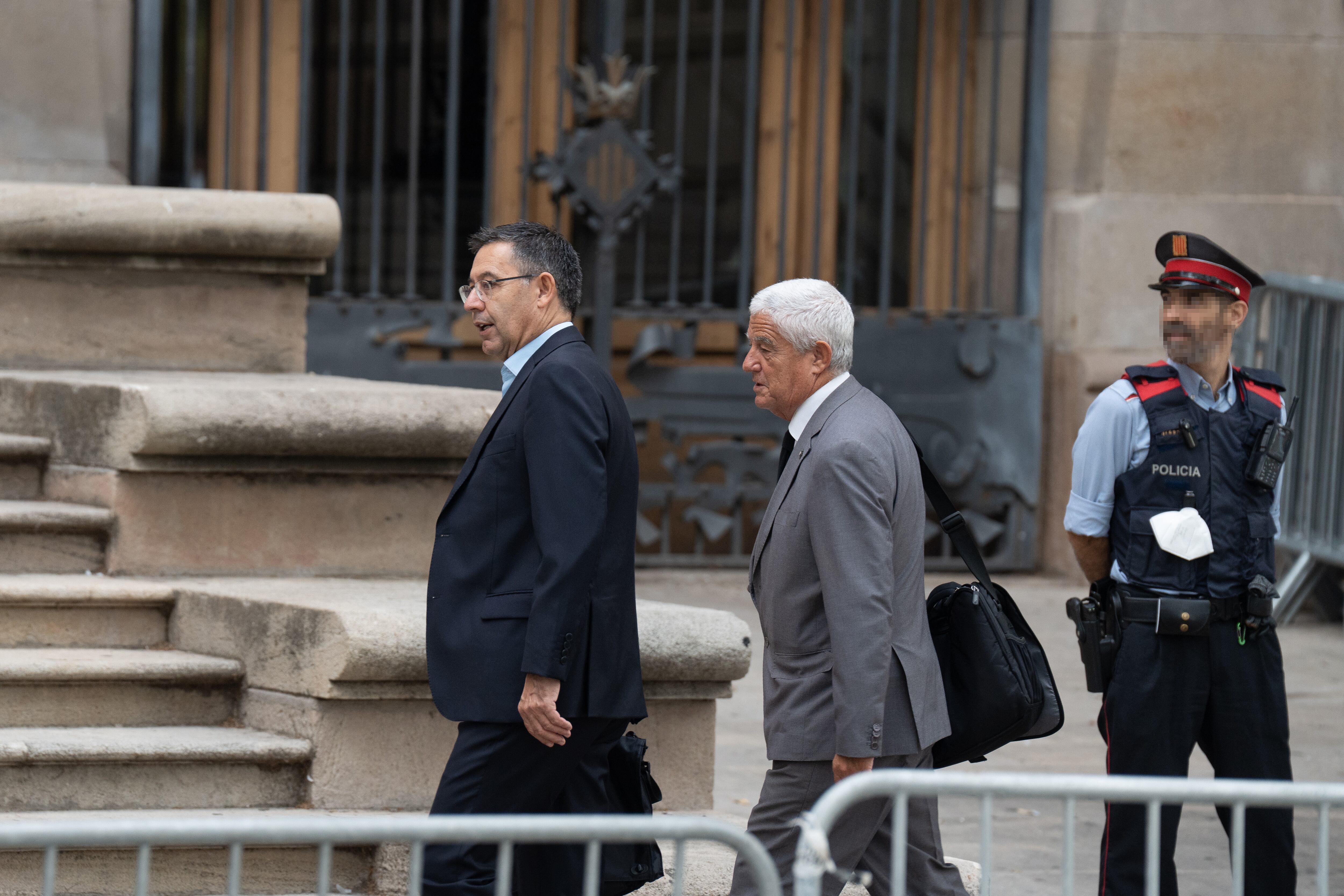 Josep María Bartomeu, en una fotografía de archivo, durante el juicio del &#039;caso Neymar&#039;.