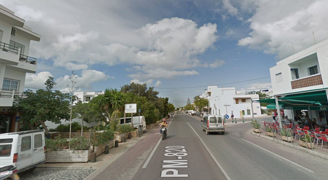 Imagen de la carretera de Sant Ferran