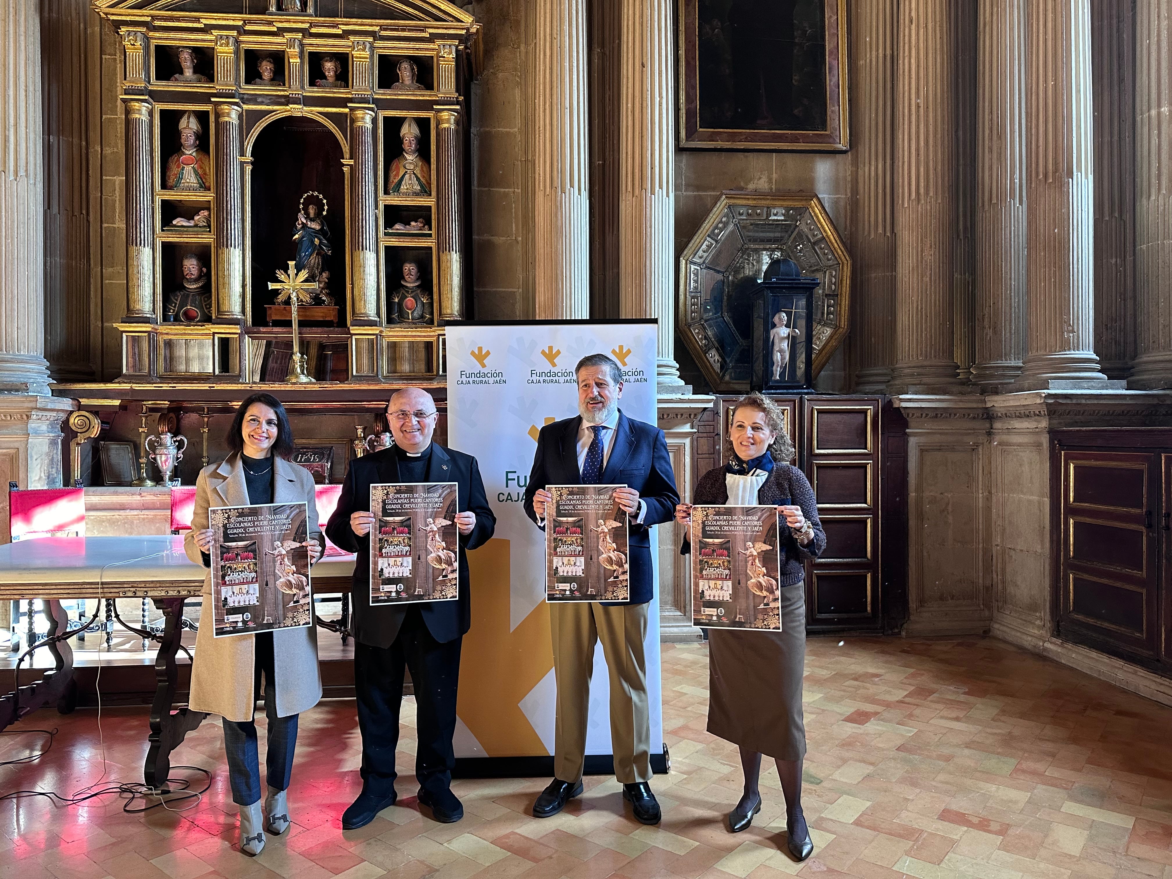 Más de un centenar de niños cantores llenarán de música la Catedral de Jaén en el concierto de Navidad de su Escolanía