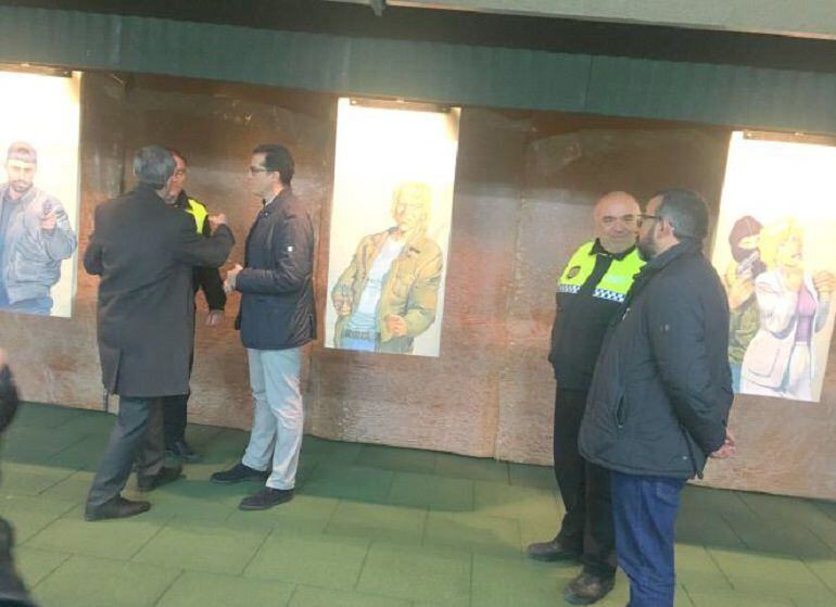 Visita institucional al campo de tiro