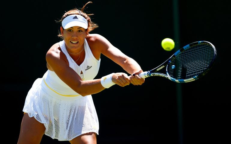 Garbiñe Muguruza superó en dos sets a la estadounidense Varvara Lepchenko.