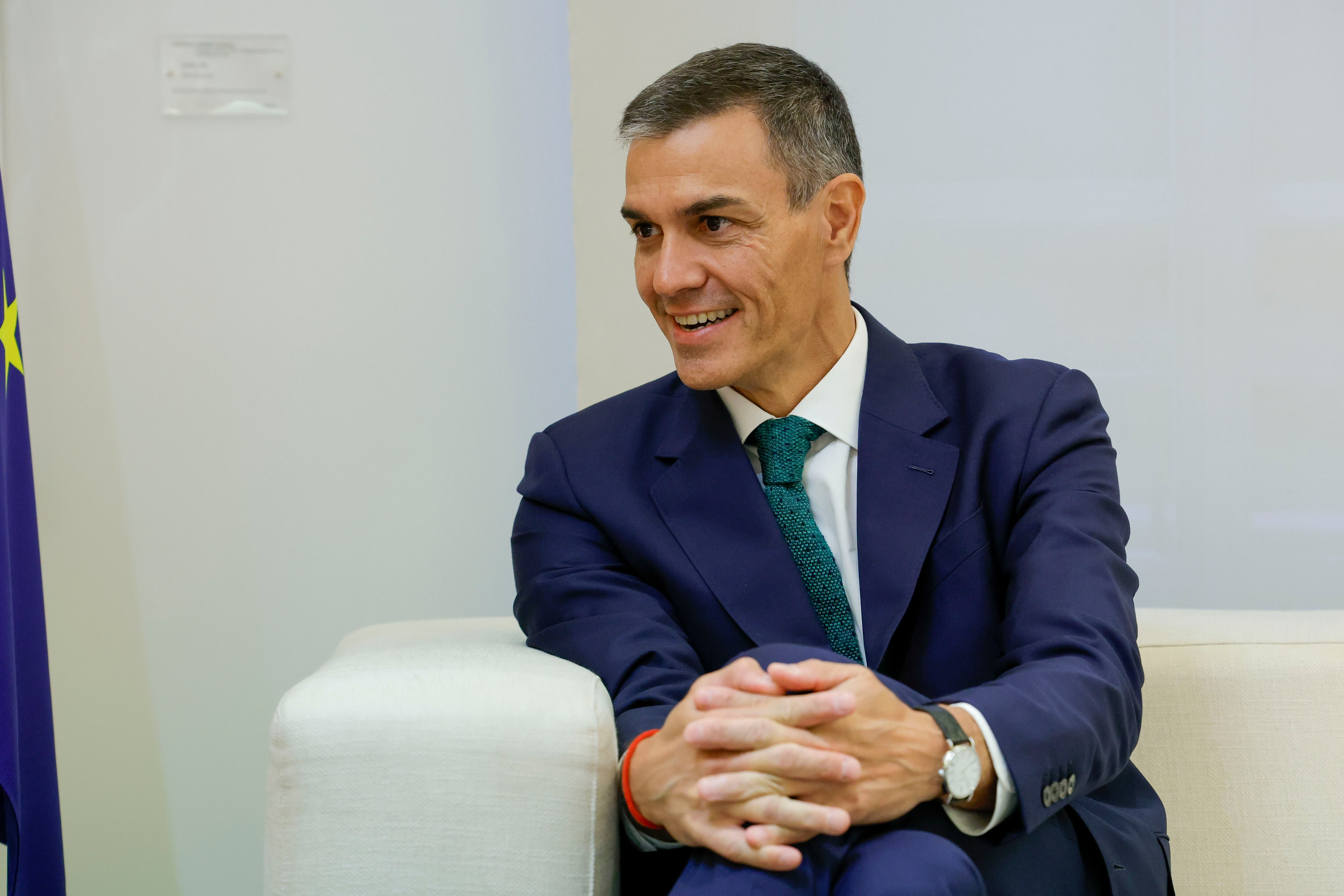 El presidente del Gobierno, Pedro Sánchez