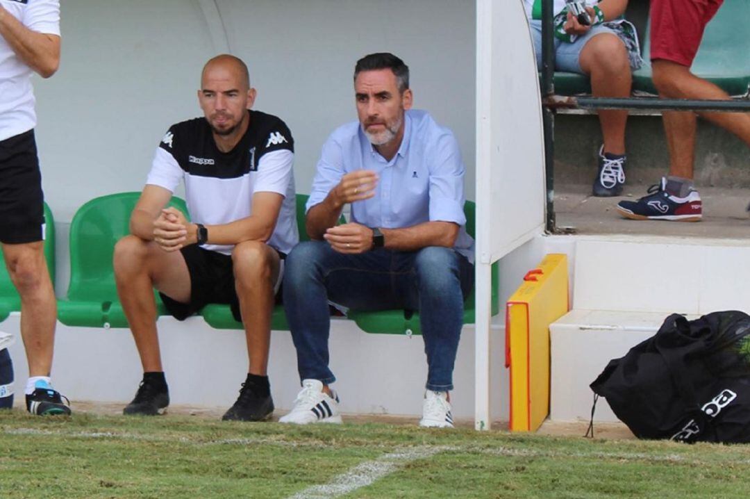 Abel Gómez en un partido.